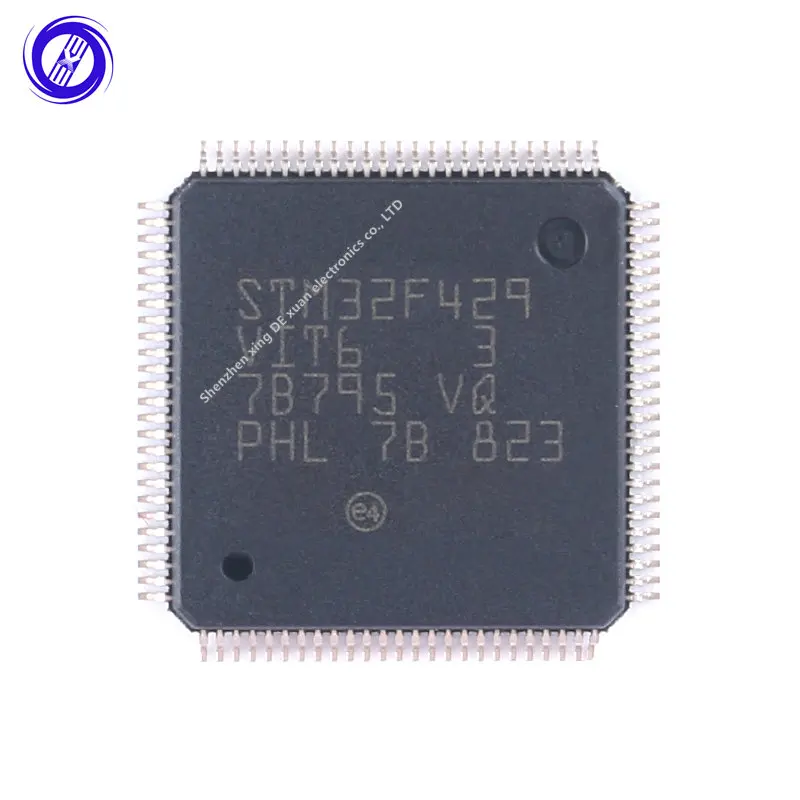 

STM32F429VIT6 LQFP-100 Cortex-M4 32-bit Microcontroller-MCU