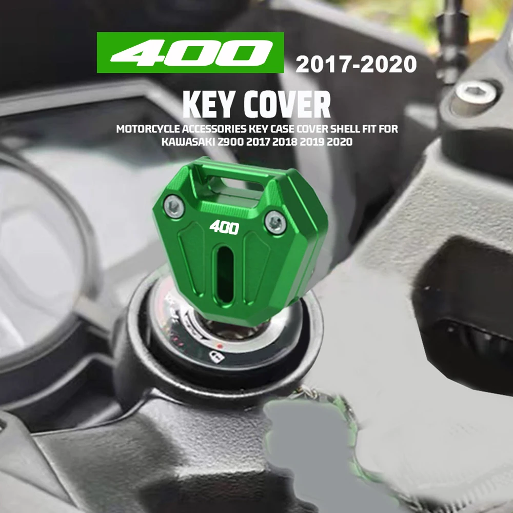 

FOR KAWASAKI 2023 NINJA 400 Motorcycle Accessories Key Case Cover Shell Fit NINJA400 2018 2019 2020 2021 2022 Ninja 400 ninja400