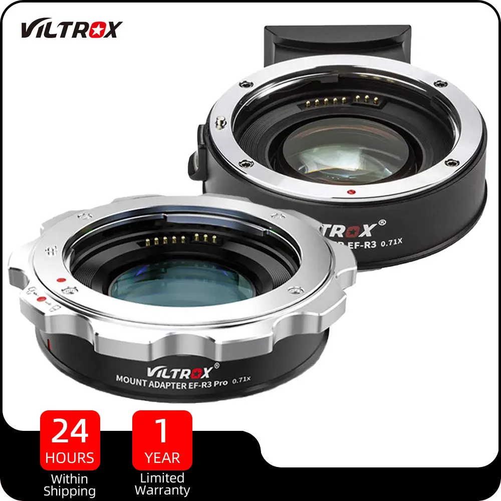 VILTROX EF-R3 Pro адаптер для крепления объектива 0.71x усилитель скорости совместимый с