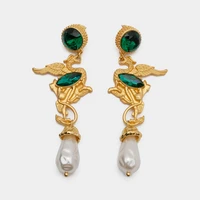 jbjd drop earrings long earring vintage jewelry accessories for women lady gift dragon earrings