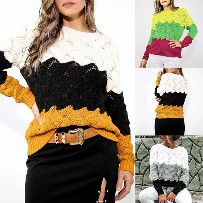 

Женский пуловер с вышивкой ASDS, свитер с круглым вырезом, модный свитер на осень и зиму