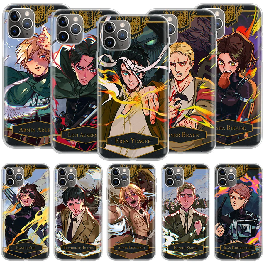 

Tarot Attack On Titan comic Phone For Apple Iphone 14 12 13 Pro Max Mini 11 8 7 Plus 6 6S X XS XR Case 5 5S SE 2020 Shell Cover