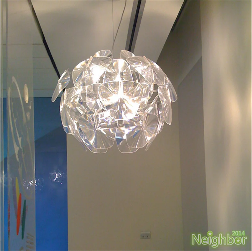 Новая современная светодиодная Подвесная лампа Hope светильники ариловая люстра