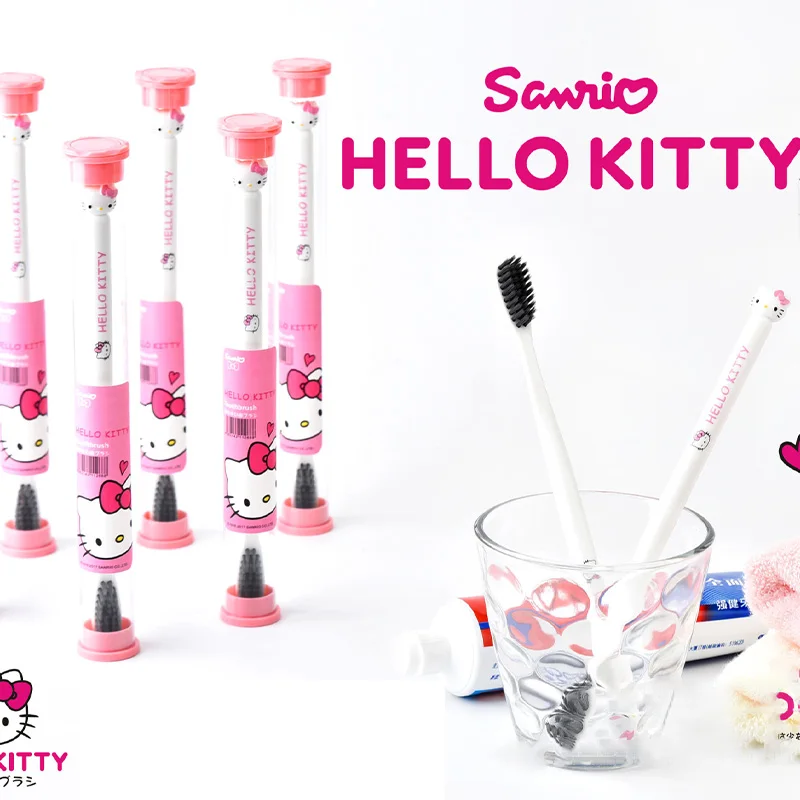 Зубная щетка с мягкой щетиной и бамбуковым углем для детей взрослых - купить по