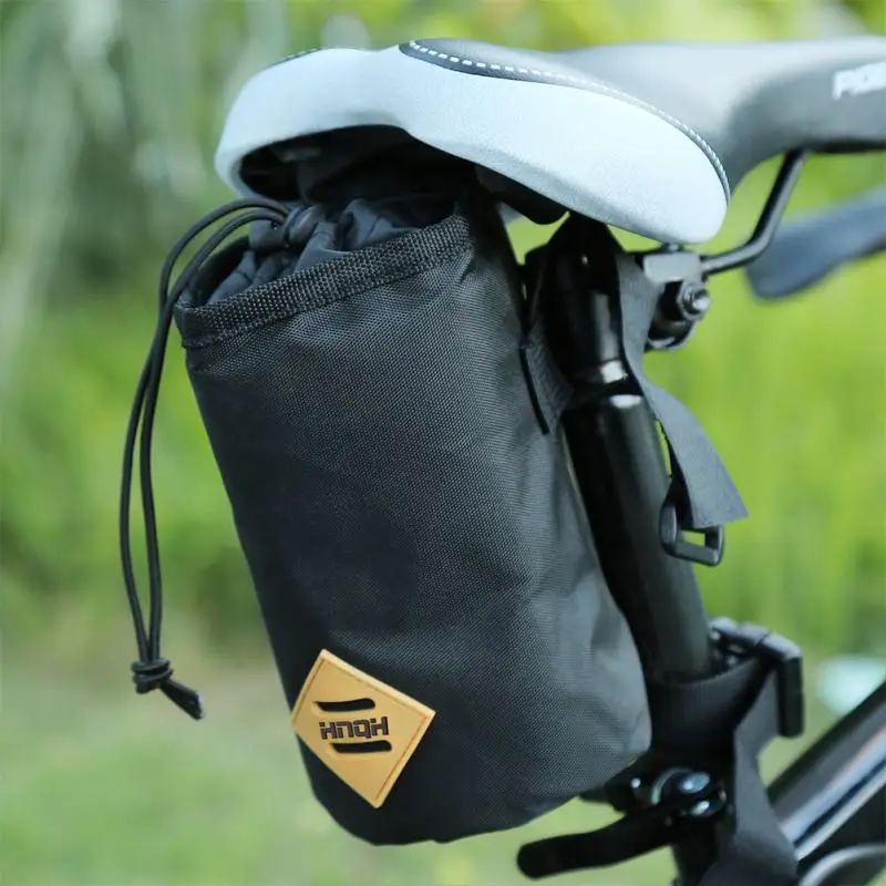 

Bike Handlebar Stem Bag Water Bottle Bicycle Bag Snack Storage Bikepacking Touring Commuting Insulated Kettle Pouch
