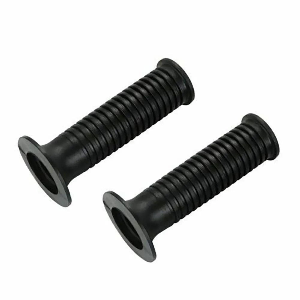

Rubber Hand Grips Cover 12cm X 9cm X 7cm 2pcs Black Handlebar Non-Slip