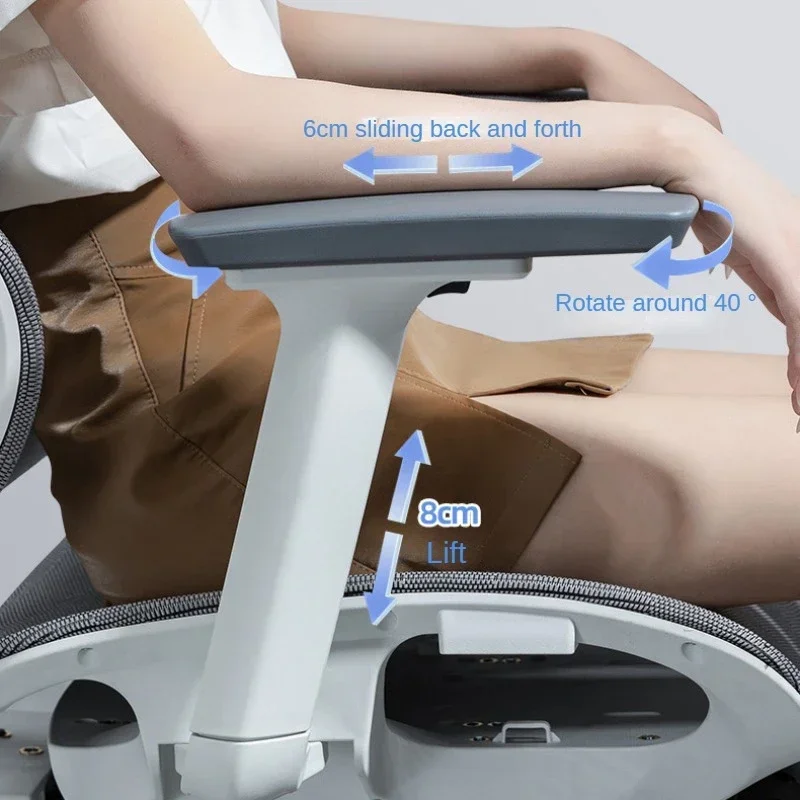 Эргономичное офисное сетчатое кресло Sillaa Gamer подъемное игровое с высокой спинкой