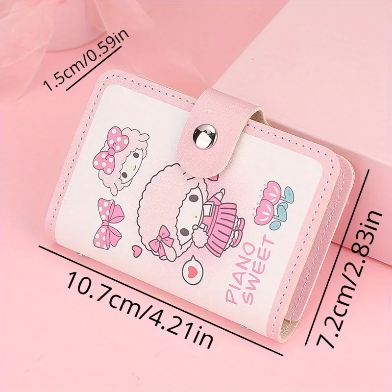 Портативный держатель для удостоверений личности Sanrio Hello Kitty Kuromi