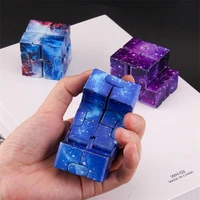 creative infinite cube infinity cube magic stress relief cube office flip cubic puzzle stop stress reliever autism toys