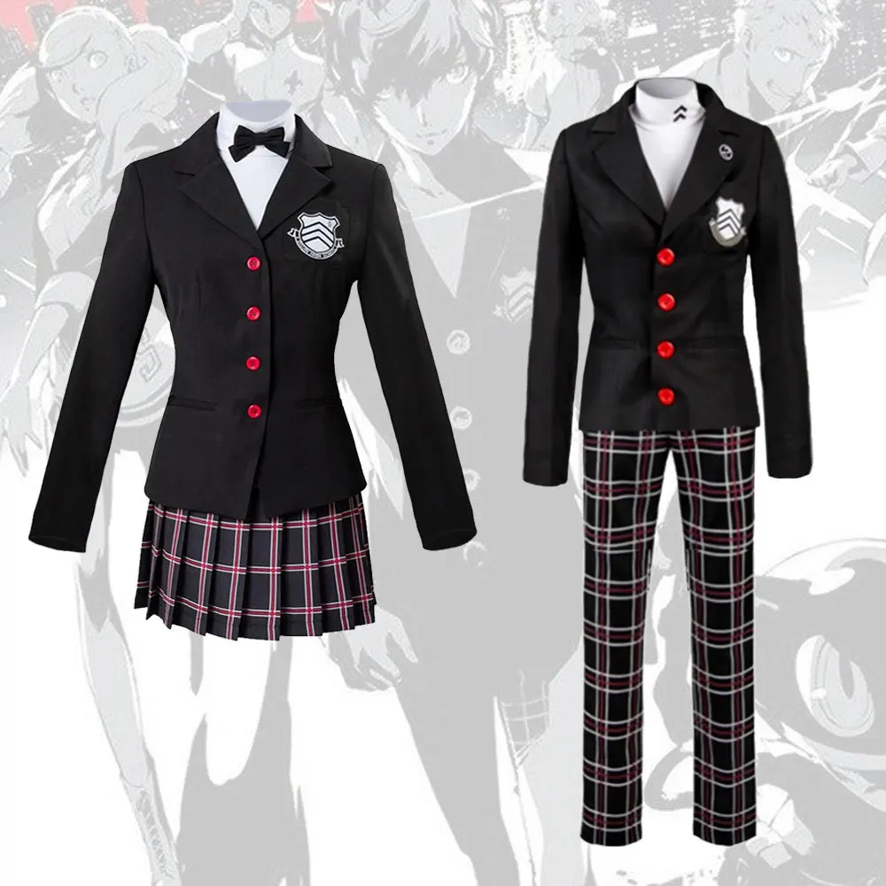 Костюм для косплея из Игры Persona 5 Акира Курусу костюм P5 Рен Амамия полный комплект