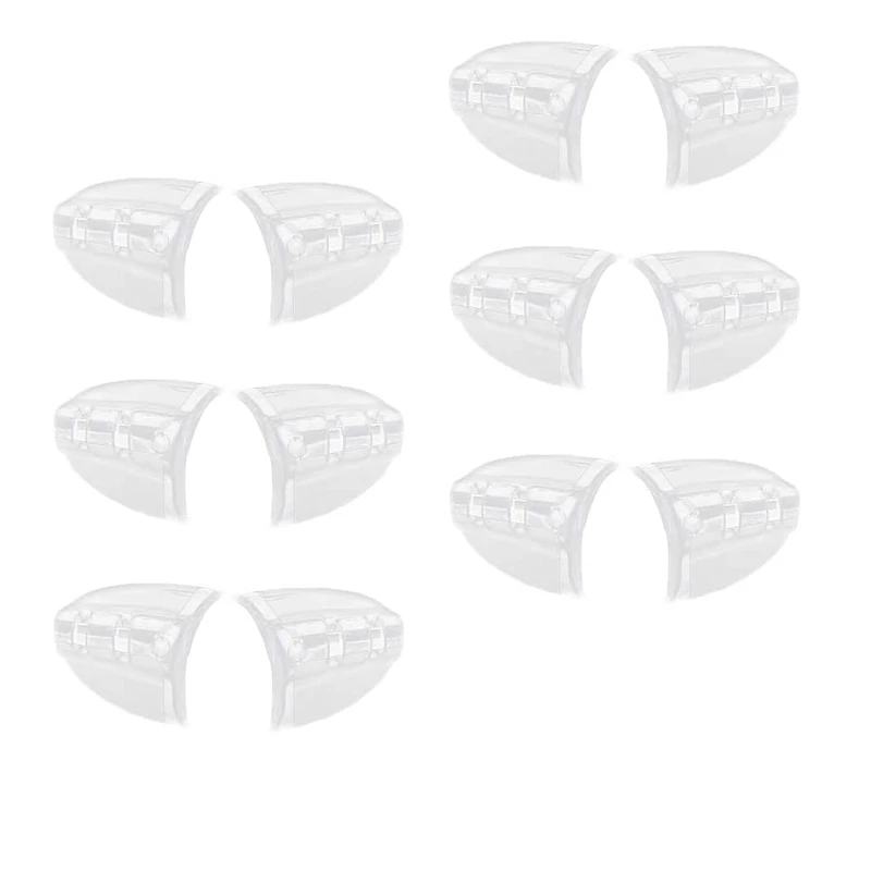 

Hot TTKK 6 Pairs Safety Eye Glasses Side Shields, Slip On Sideshields For Safety Glasses Fits Most Safety Eyeglasses