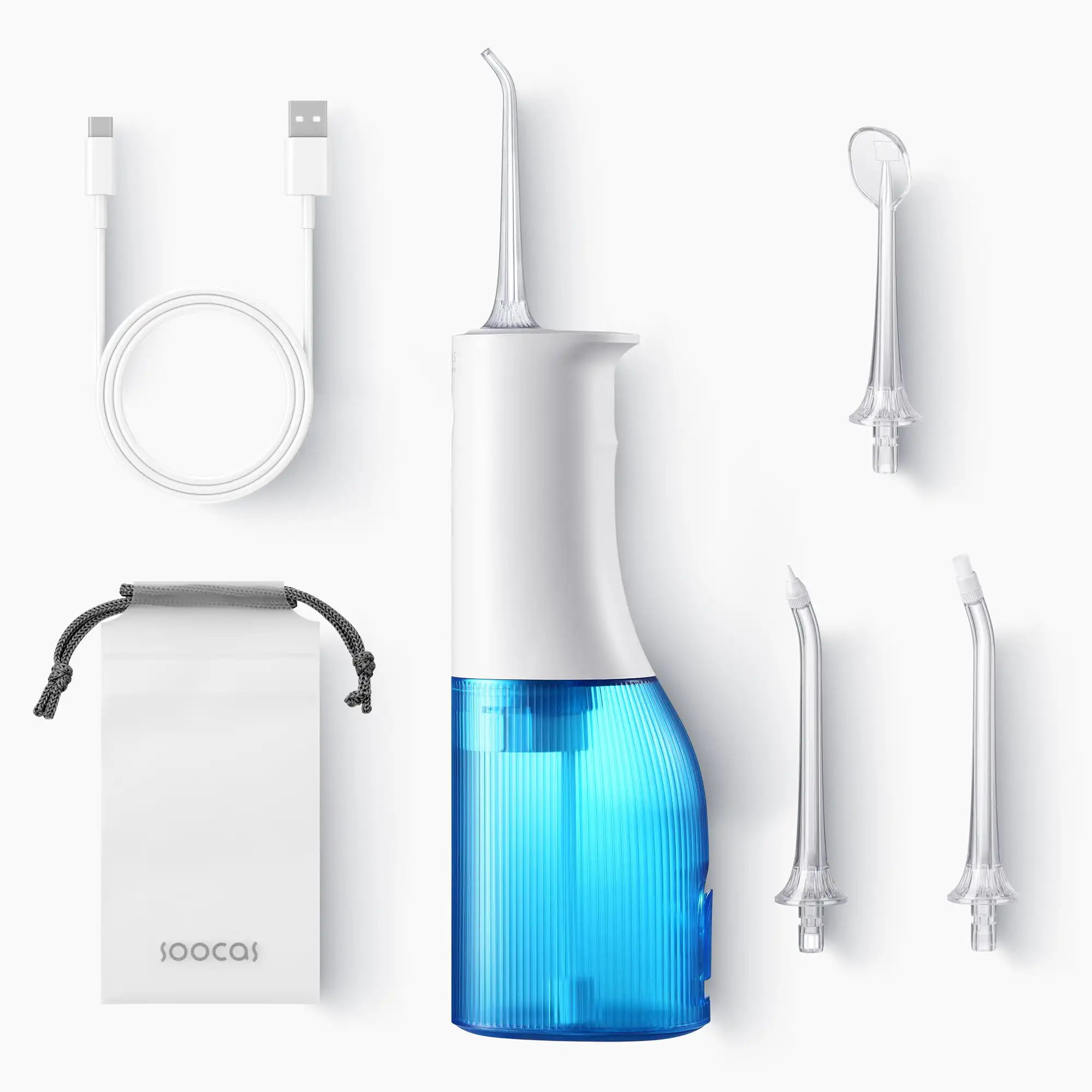 

Ирригатор полости рта W3 Pro Blue, беспроводной, портативный, для взрослых