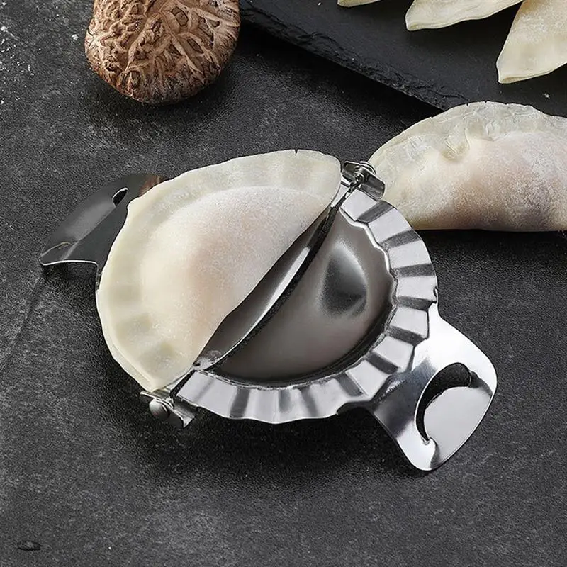 Изготовитель пельменей из нержавеющей стали портативная ручная моющаяся форма
