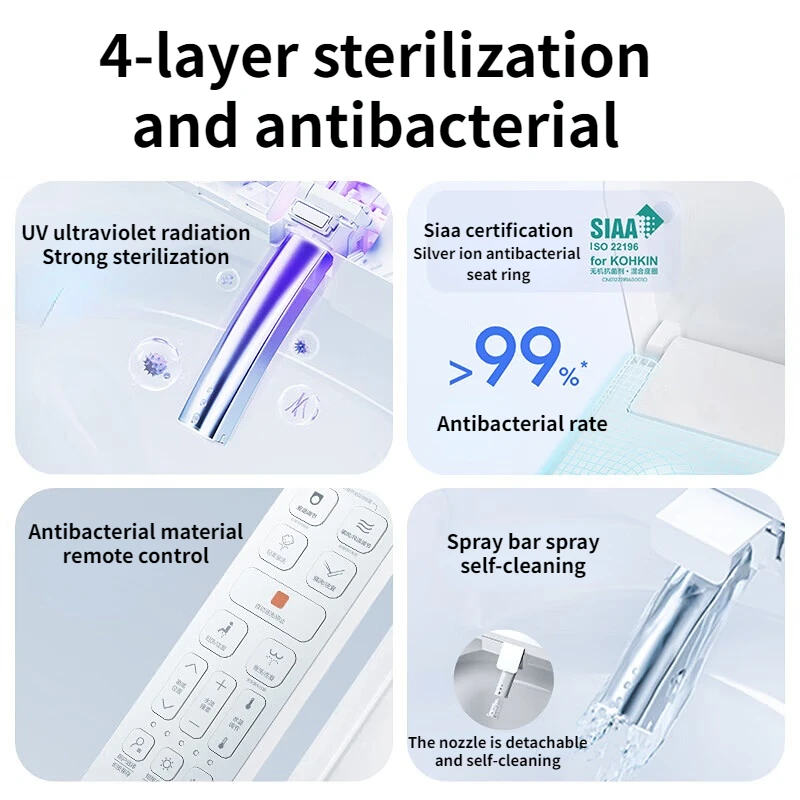 Smartmi умная крышка унитаза 2-секундная домашняя электрическая горячая сушка