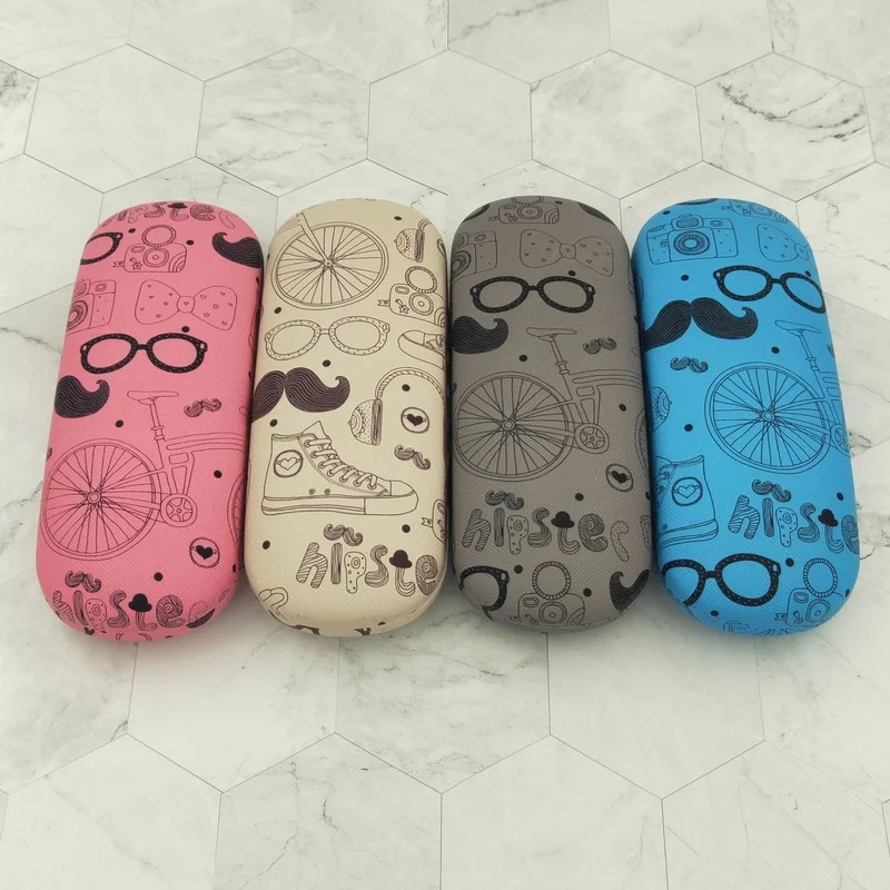 

Милый мультяшный зеркальный бокс для близорукости, портативная рамка для хранения очков, школьные принадлежности