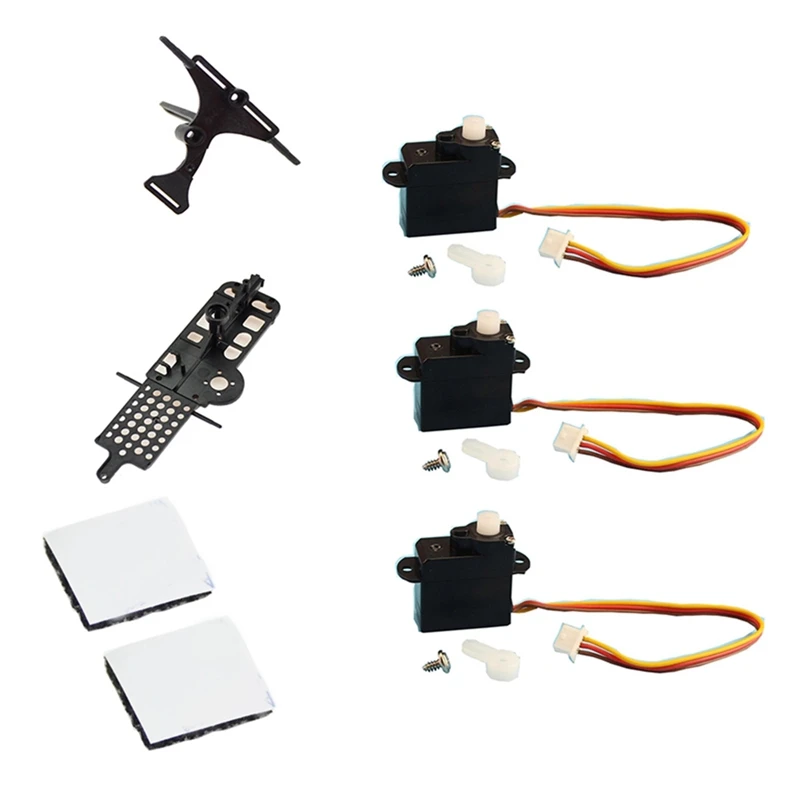 

1 Set XK K110 Upgrade K110S Servo Main Frame And Servo Plate For Wltoys XK K110 K110S RC Helicopter Upgrade Parts