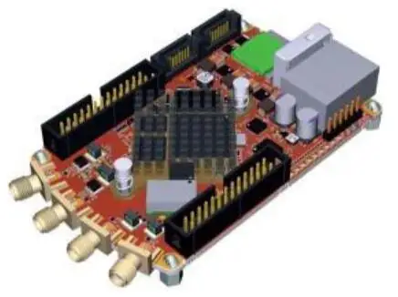 Для IZD0021 Red Pitaya в наличии STEMlab 122 88-16 SDR комплект Базовая макетная плата |