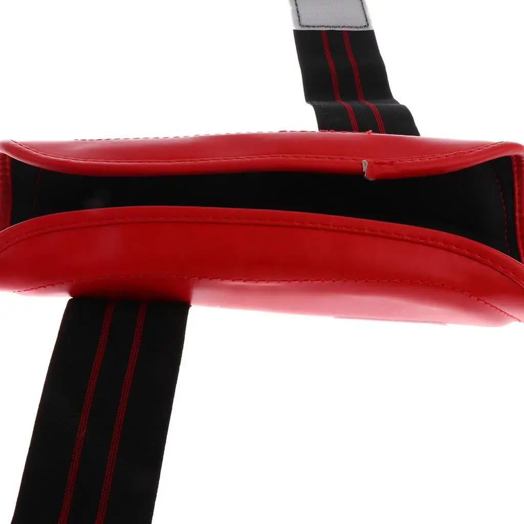 

Taekwondo Shin Guard Leg Protector Arm Guard Elbow Protector Set M Red