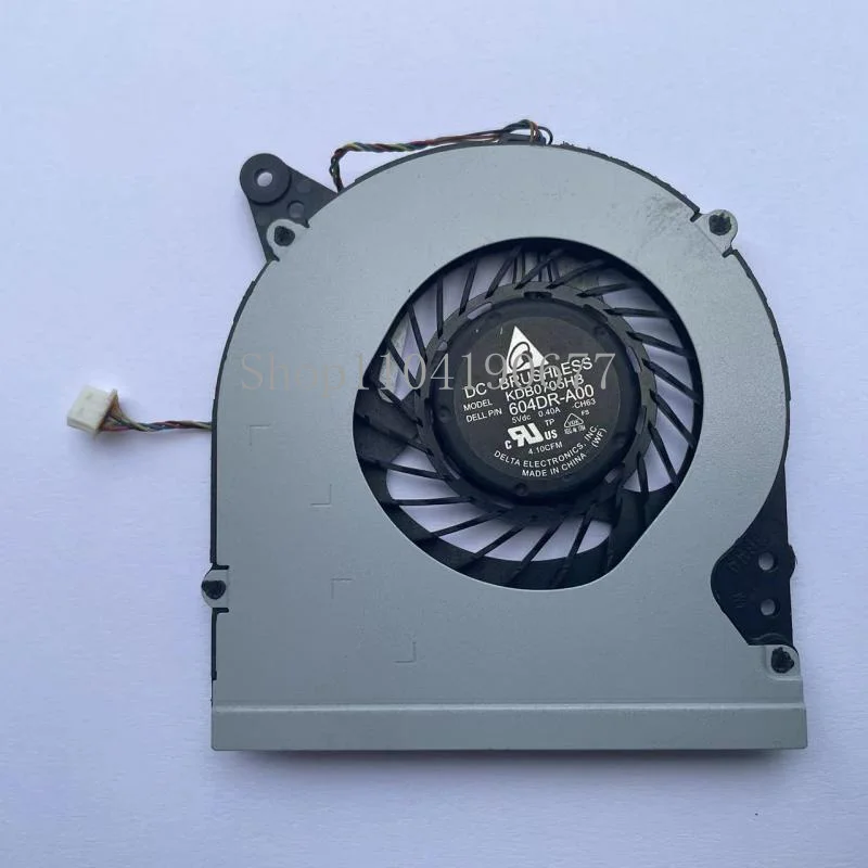 Вентилятор охлаждения процессора для ноутбука Dell XPS18 1810 KDB0705HB DC05V 0 40A 4 линии