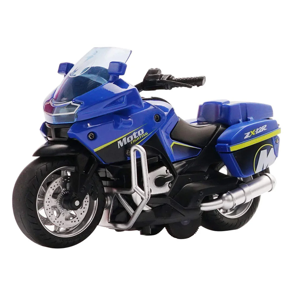

1pc Children Pull Back Toy Mini Sound Motorcycle Toy Push and Go Motorcycle