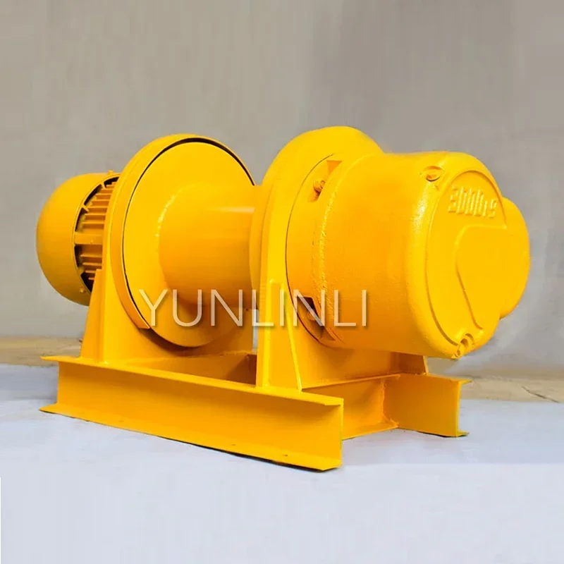 Electric Hoist Crane 380V Multi-function Wire Rope Winch Customized with 3T Heavy Lifting Device No