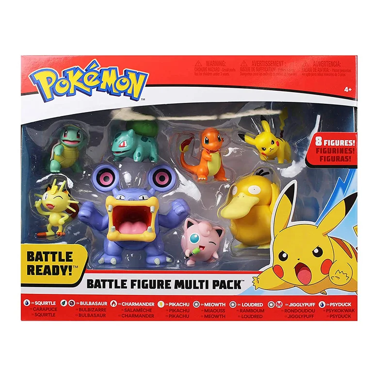 Покемон мультфильм Аниме Пикачу Дженни черепаха карманные монстры экшн-Фигурки