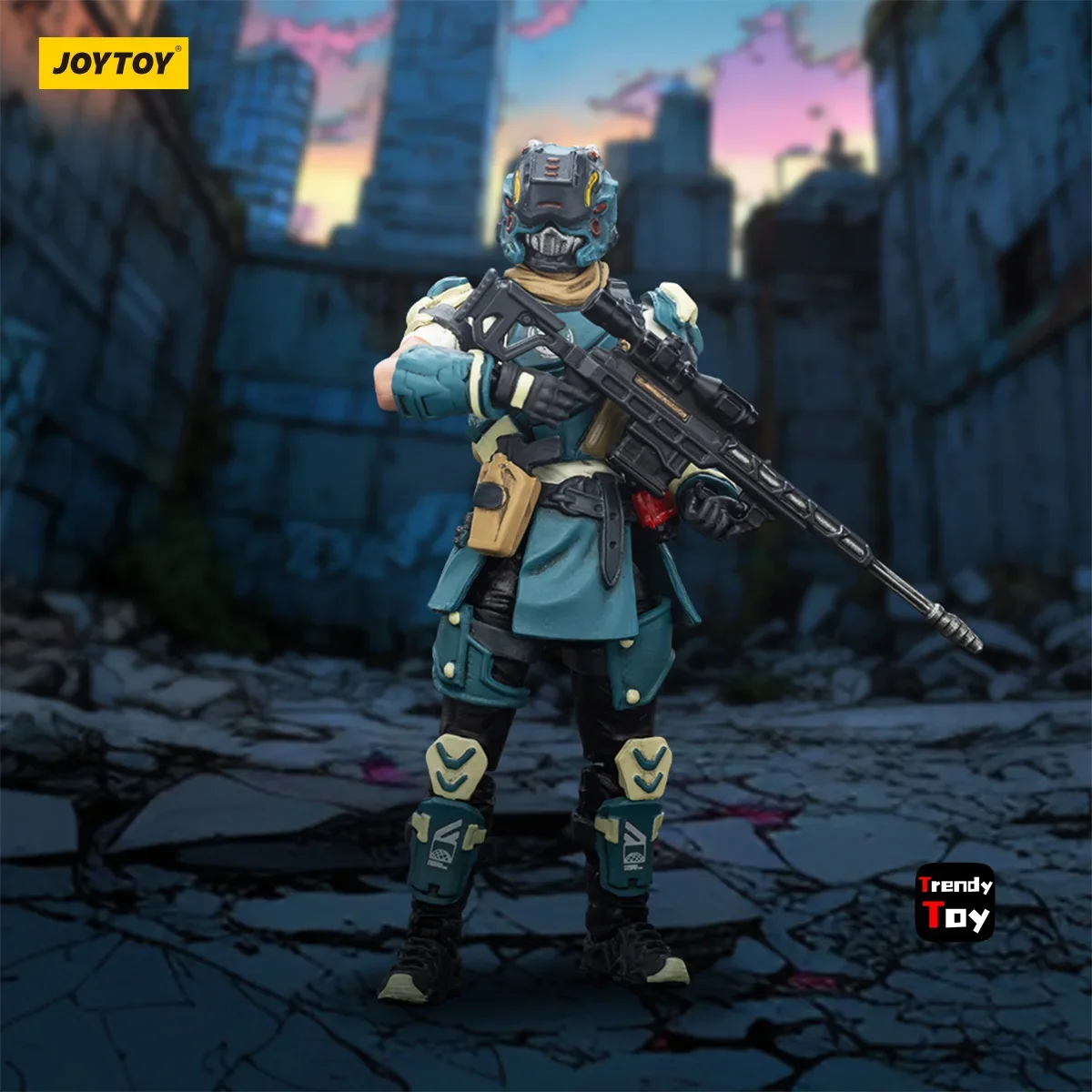 Фото 【JOYTOY】Набор из 4 фигурок-игрушек UNSC Sniper Dima Foster Moreau Lvan, масштаб 1/25 №2