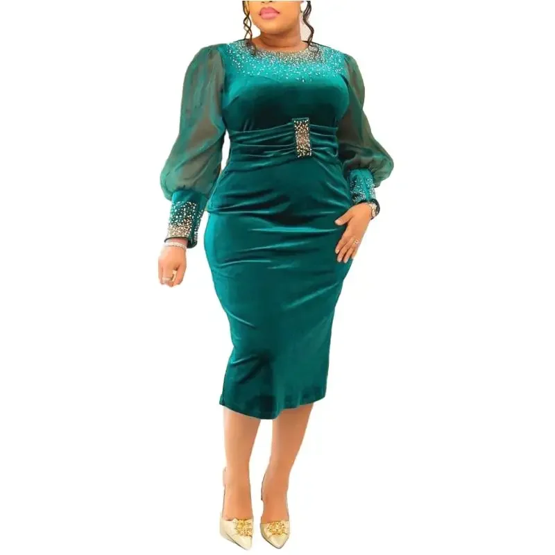 Африканские платья африканские Свадебные для женщин весенние элегантные