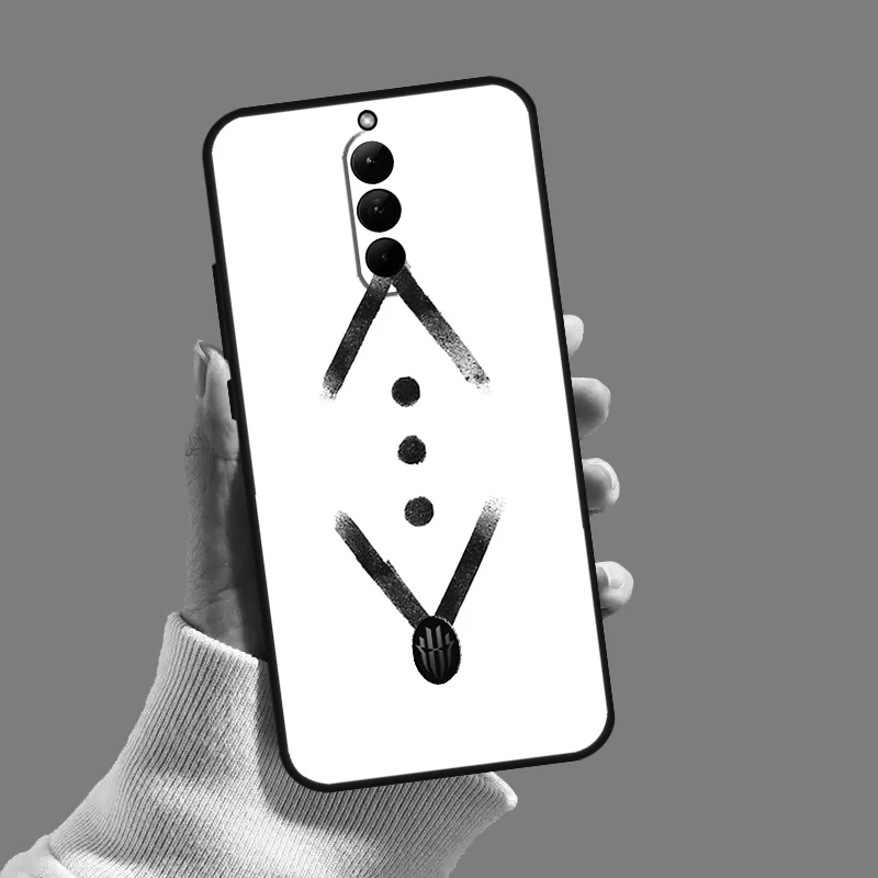 Cukur логотип флейта для ZTE Nubia Red Magic 9 8 8S Pro Plus RedMagic чехол 6R 6 7 6S 7S телефона