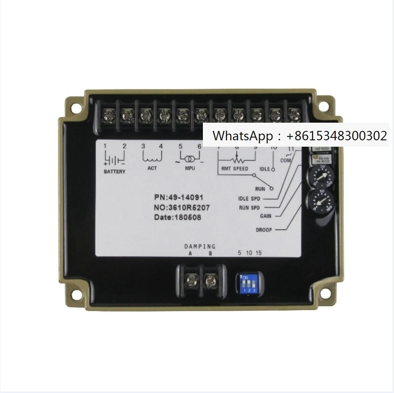 Регулятор скорости генератора двигателя блок управления регулятором EFC 4914091