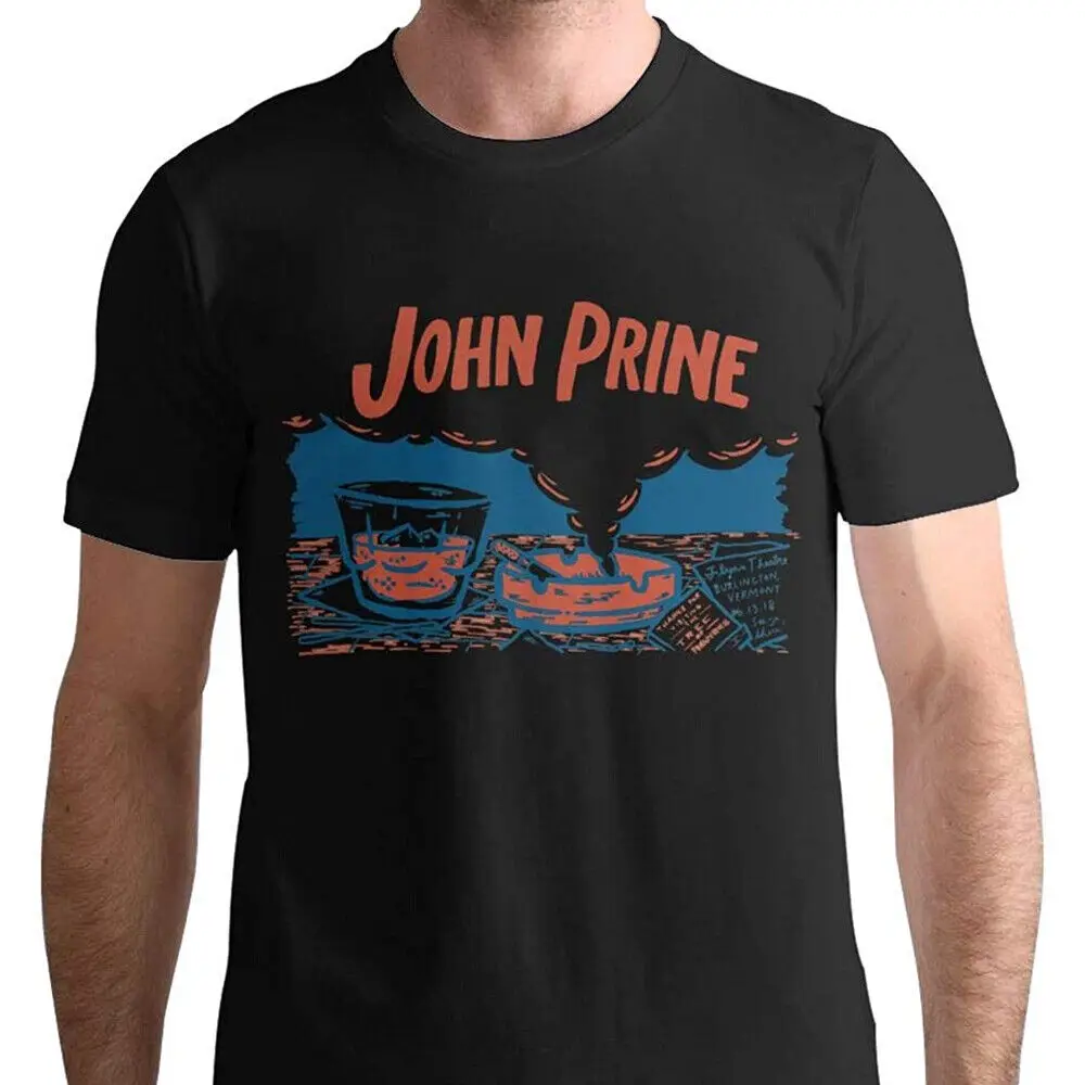 Новая редкая рубашка John Prine, подарок для фанатов, унисекс, футболка AN617
