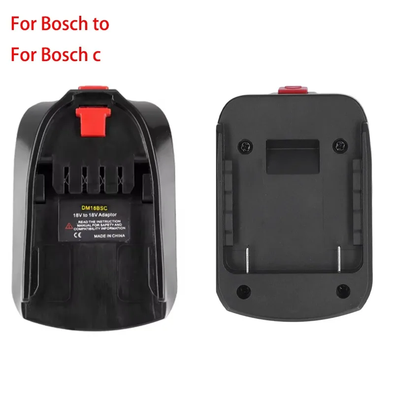 Фото BOSB18C для литий-ионного аккумулятора Bosch 18 В для инструментов Bosch C, сменный адаптер 18 В, зеленый, синий, адаптер для аккумулятора №4