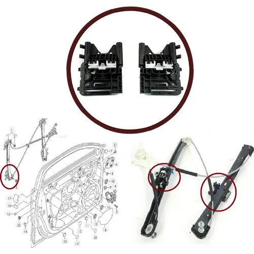 Зажим для переднего и заднего стекла Range Rover L405 Seti CK52-23201-AK |