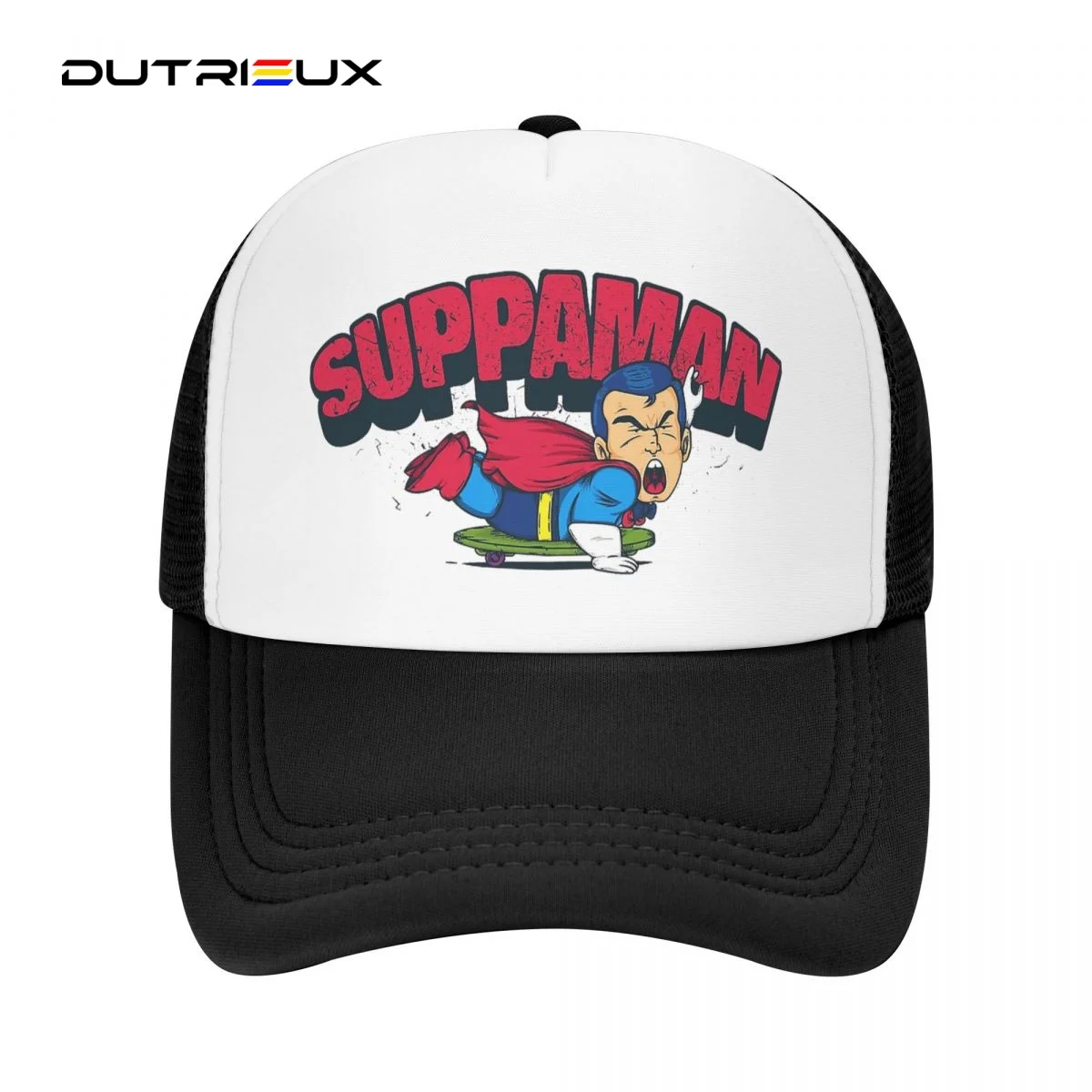 

Cartoon Dr Slump Arale Suppaman Able S Homme Fashion Brand Baseball Cap Breathable Men Women Summer Mesh Htas Caps