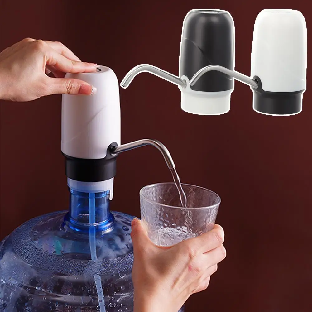 

Water Bottle Pump Usb Charging Auto Switch Drinking Pump Auto Drink Click Switch Dispenser One Dispenser Charging Water Pum R0z6