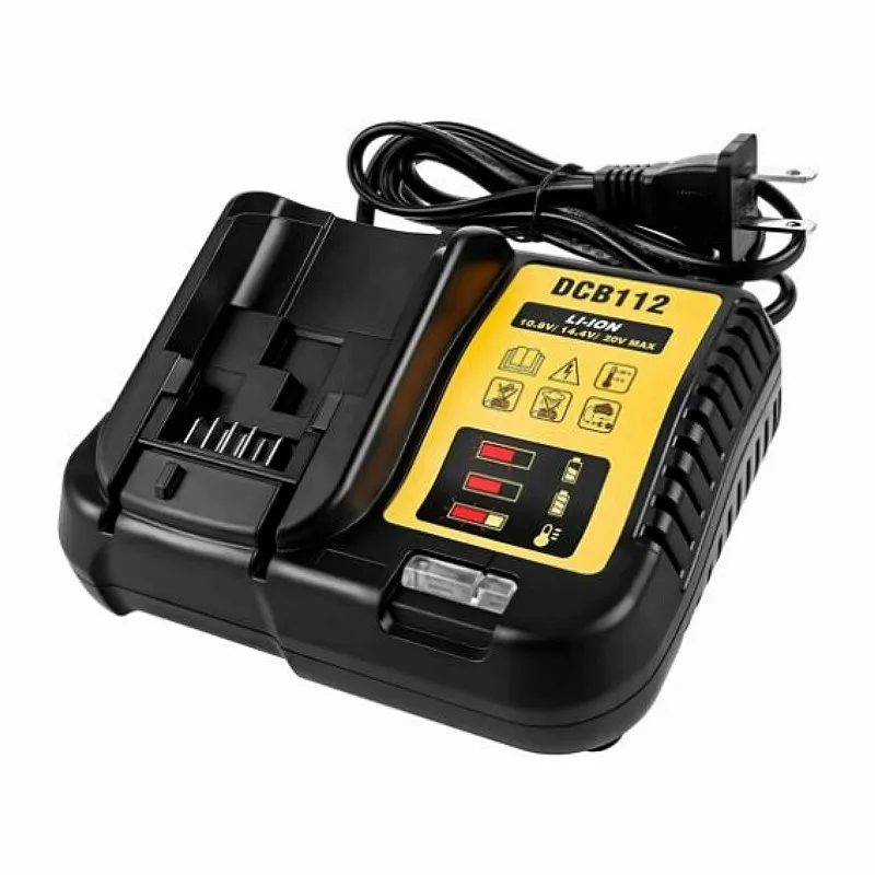 

DCB112 Li-Ion Battery Charger For Dewalt 10.8V 12V 14.4V 18V 20V Max DCB101 DCB200 DCB140 DCB105 DCB200 2021 DCB203 DCB205