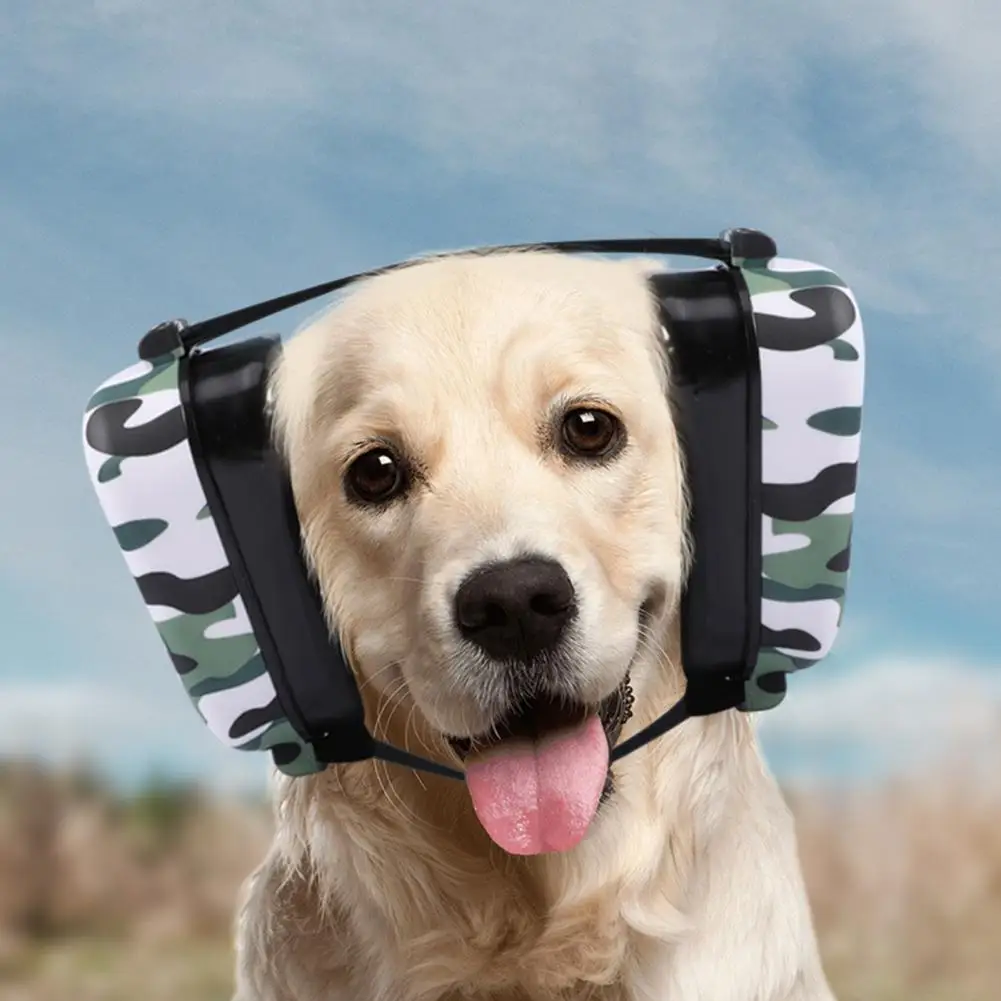 

Dog Noise Canceling Earphones Comfortable Effective Dog Ear Protection Adjustable Pet Earmuffs Noise for Dogs for Thunderstorms