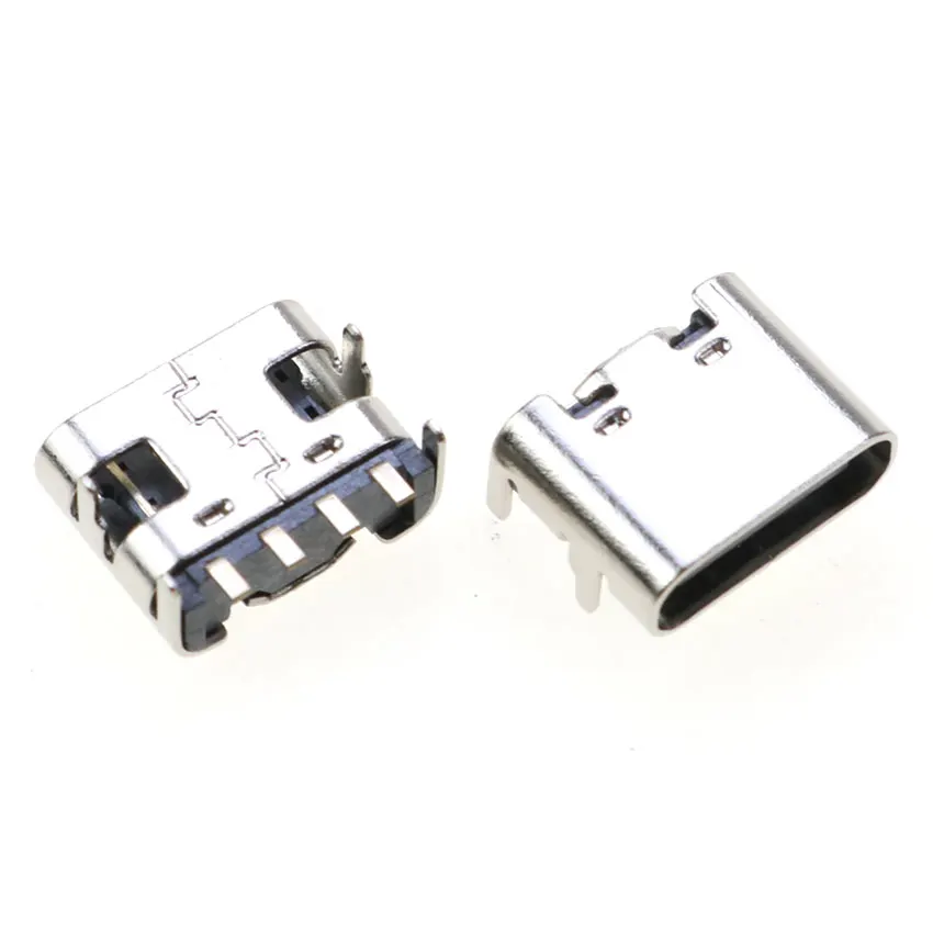 4 контакта тип C разъем SMT коннектор Micro USB Тип 3 1 женское размещение SMD DIP для