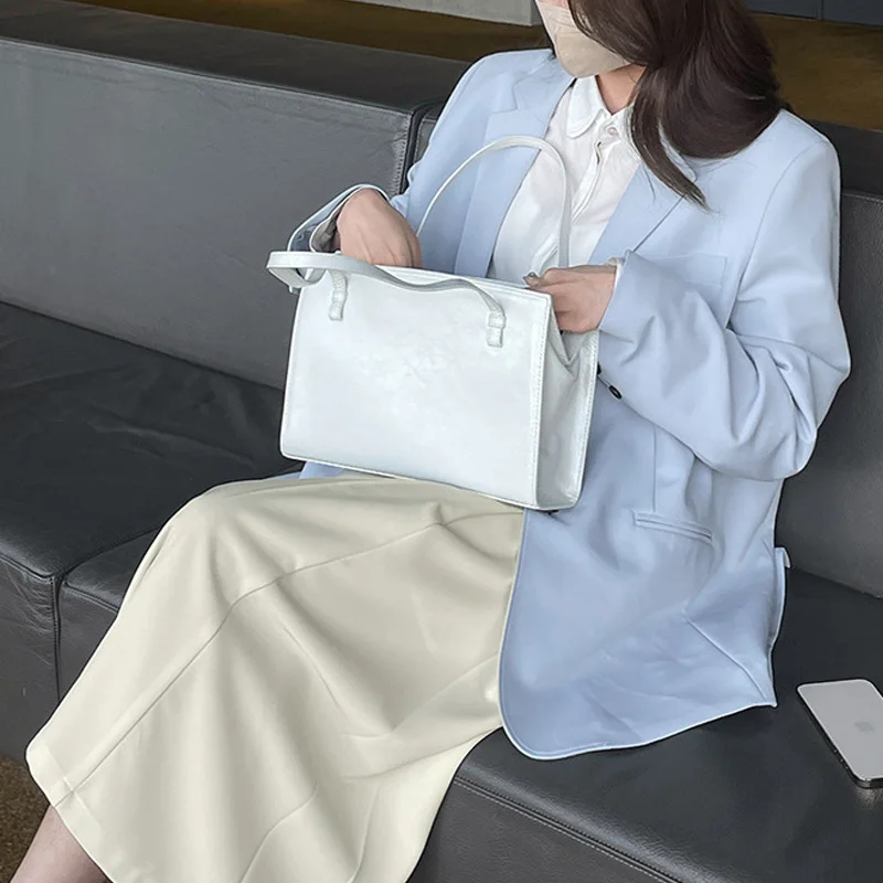 

Spring Autumn Women's Casual Solid Color Single Breasted Pocket Decorative Loose Jacket