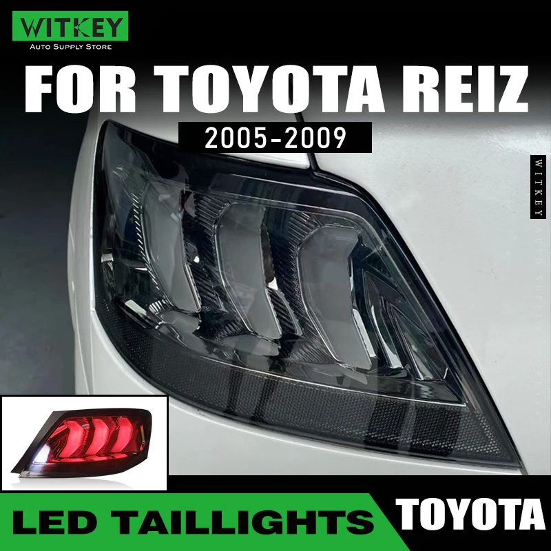 

Автомобильные фары для Toyota 05-09 Reiz, модифицированные задние фары, динамический сигнал поворота, тормозной фонарь заднего хода