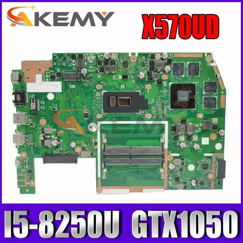 

Оригинальная материнская плата X570UD для ASUS TUF X570U X570UD YX570U YX570UD, материнская плата для ноутбука с подсветкой GTX1050, 100% рабочий