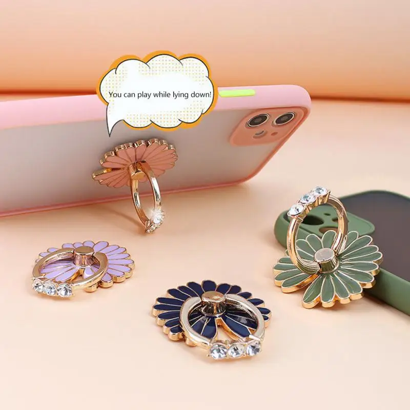 

Finger Ring Holder Stand Grip 360 Degree Rotating Bracket Metal for Mobile Phone Phone Back Sticker Pad Bracket Phone Buckle