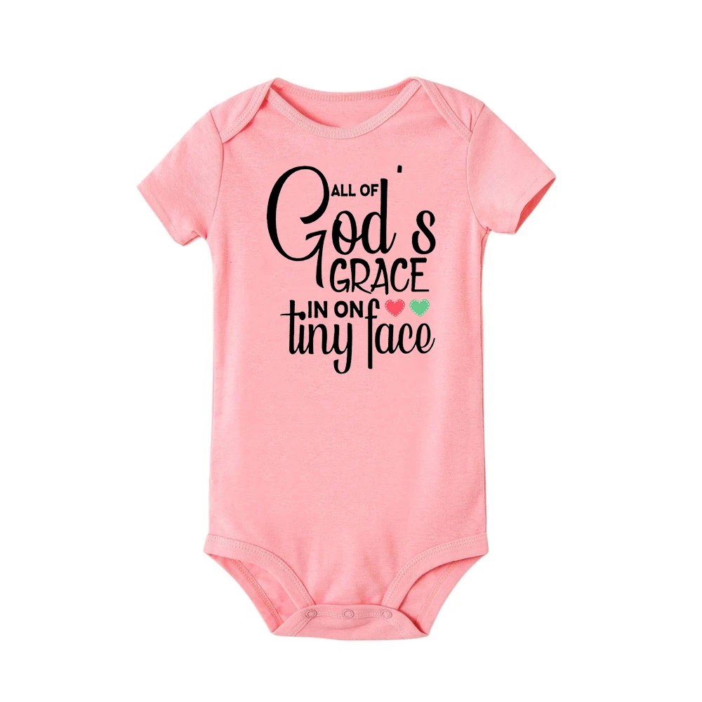 Комбинезон для новорожденных с изображением всего Бога изящности в одном и