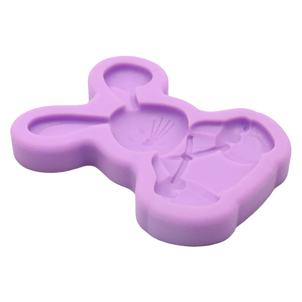 

2Pcs Chocolate Baking Molds DIY Chocolate Molds Kitchen Supplies (Violet)