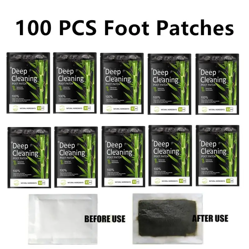 

100/50/30PCS Foot Patches Stress Relief Feet Deep Sleep Body Toxins Detoxification Cleaning Body Care Cleansing Detox Foot Pad