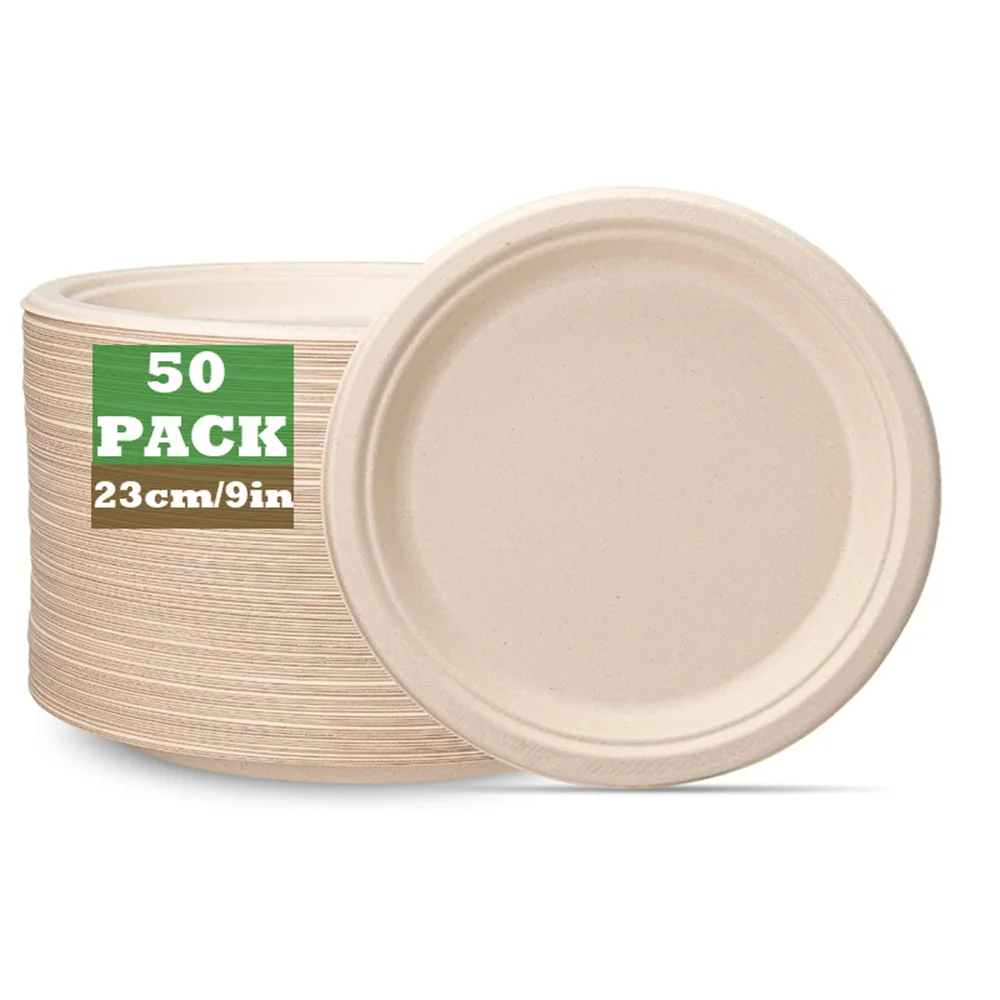 

Одноразовые бумажные подносы 50 шт 7/9 дюймов