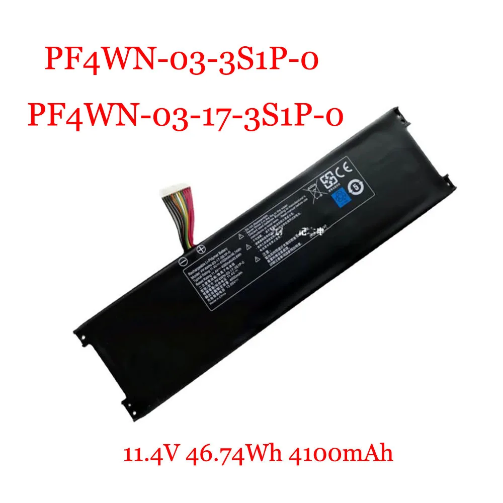 Аккумулятор для ноутбука PF4WN-03-3S1P-0 PF4WN-03-17-3S1P-0 11 4 В 46 74 Втч 4100 мАч 13 линий новый