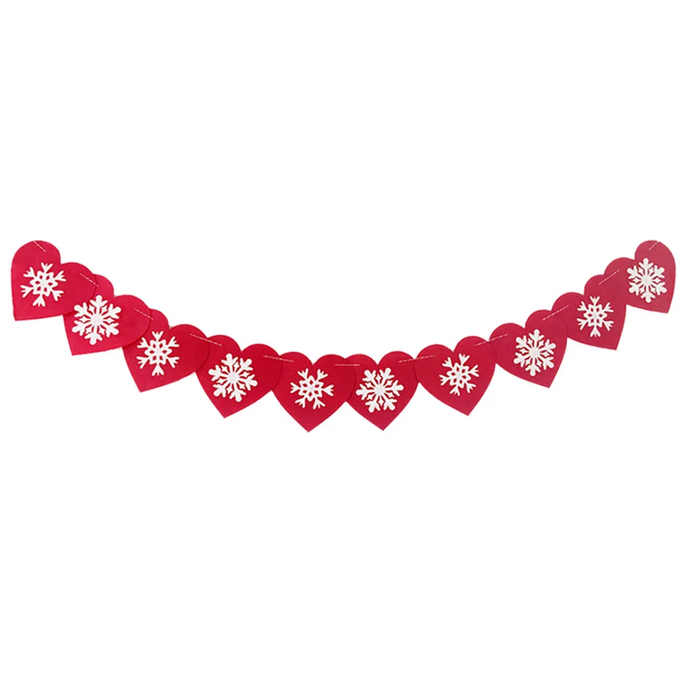 

Fashion Hanging Banner Snowflake Creative Party Banner Party Bunting Home Wedding