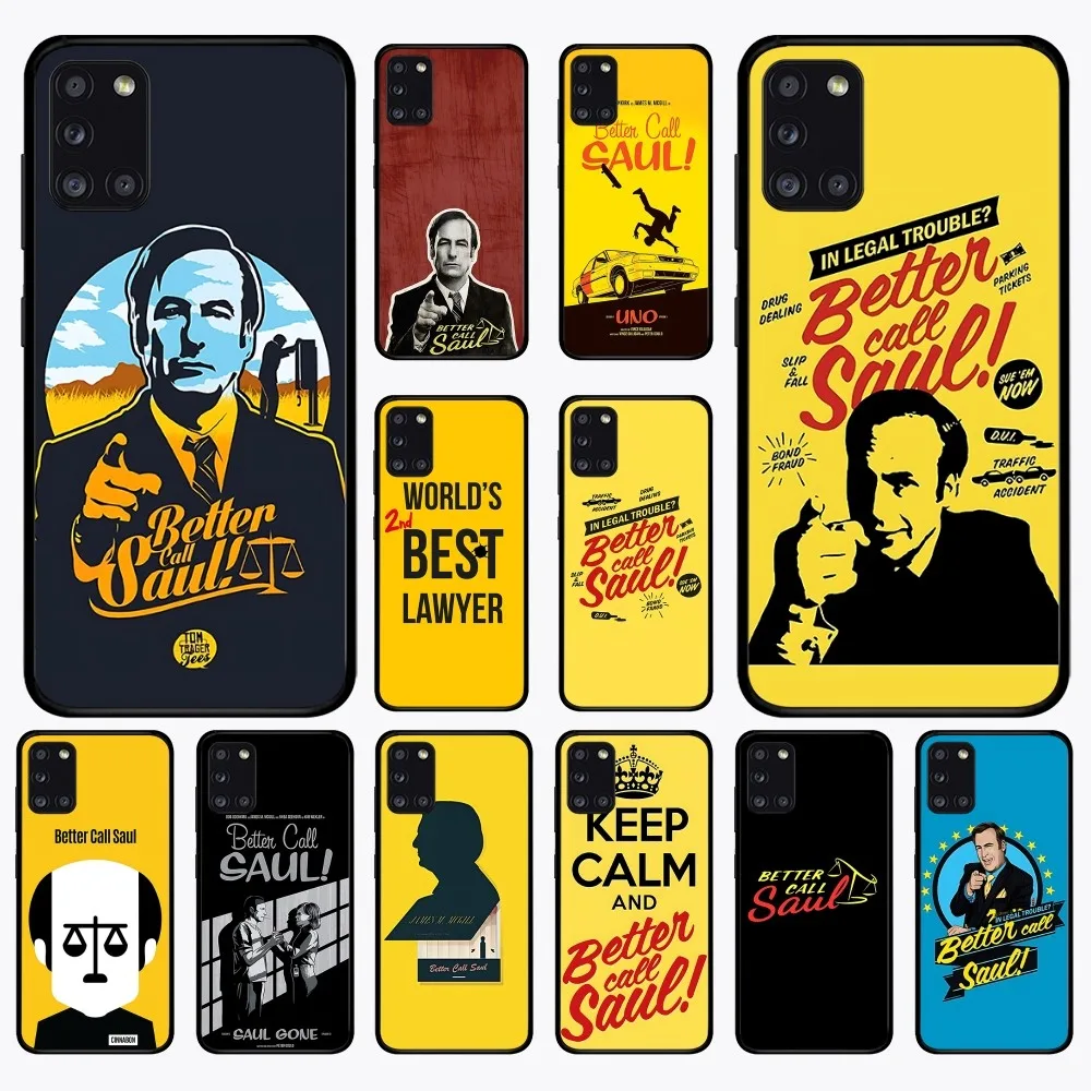 B-Better C-Call S-Saul Phone Case For Samsung A 10 11 12 13 20 21 22 30 31 32 40 51 52 53 70 71 72 73 91 Shell