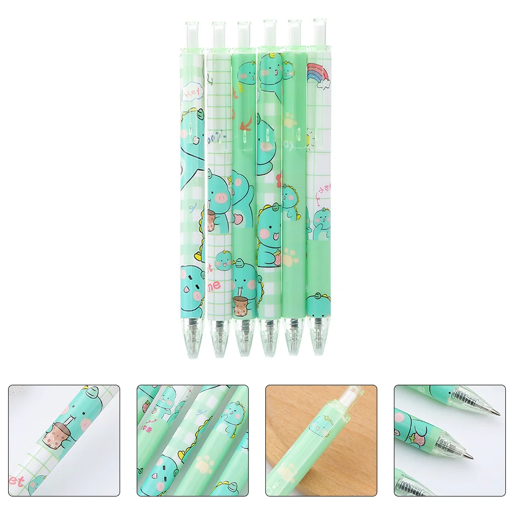 

15 Pcs Gel Pen The Office Decor Writing Pens Push Type Kid Bag Filler Push Pens Plastic Simple Signature Pens Office Student